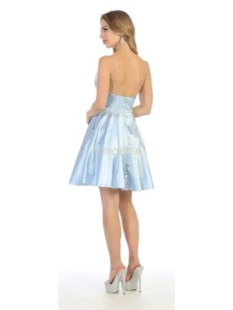 May Queen MQ1770 #1 Red Silver White Dusty Blue thumbnail