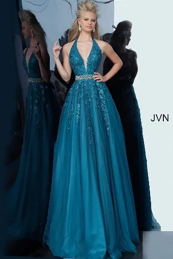 Jovani 00923 #3 Teal thumbnail