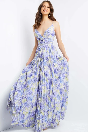 Jovani 08491 #0 Lilac Lilac Print thumbnail