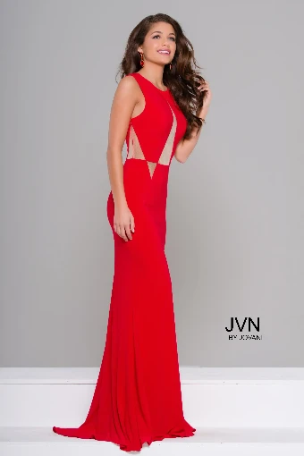 Jovani 41863 #0 Red/Nude thumbnail