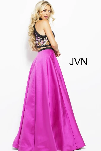 Jovani 59350 #0 Black/Fuchsia thumbnail