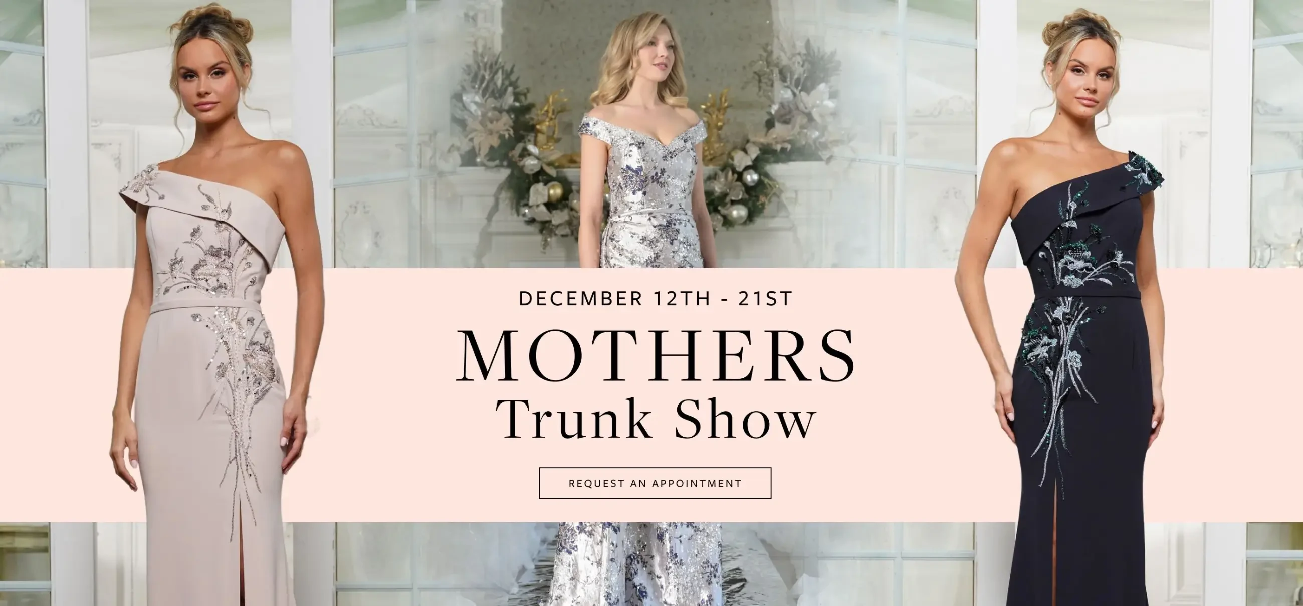 mothers trunk show banner