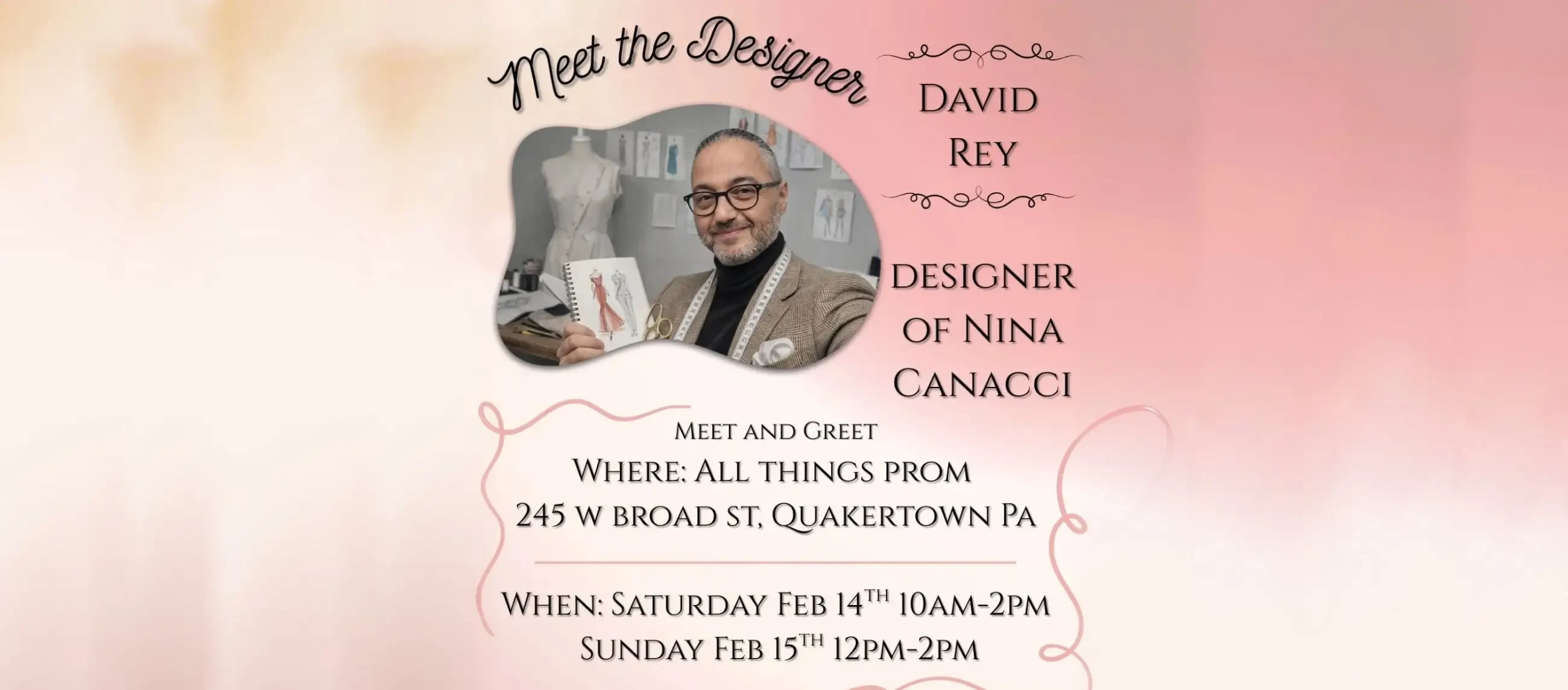 Meet the designer event - Nina Canacci