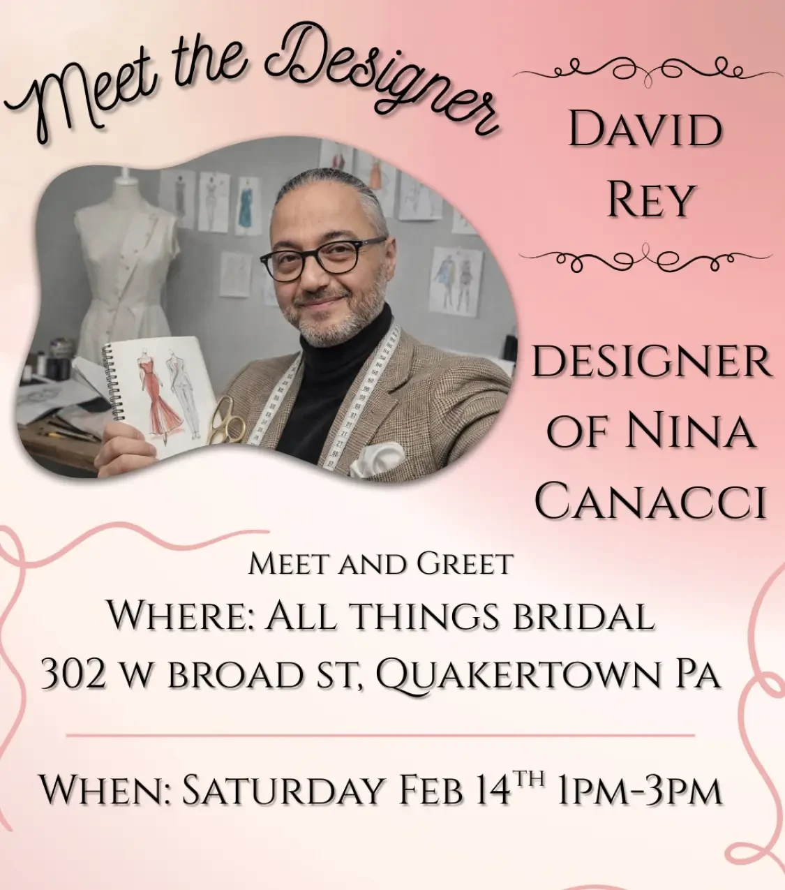 Meet the designer event - david rey
