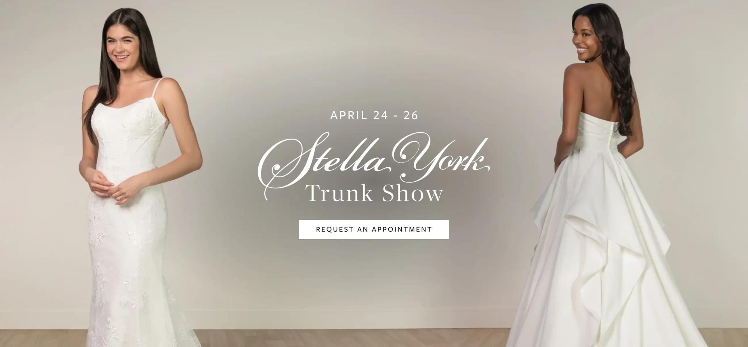 stella york trunk show banner